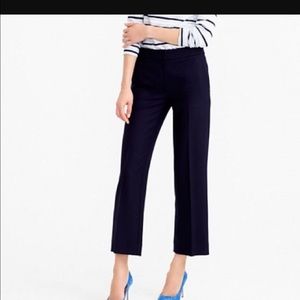J Crew Tollegno 1900 Navy Pants